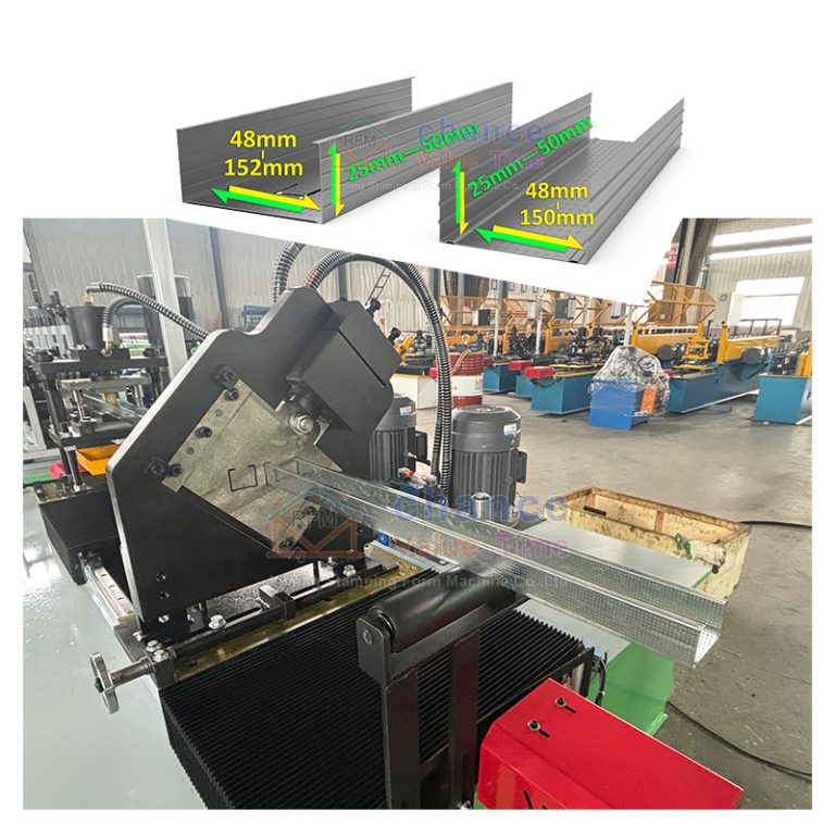 Liming High Speed C U Profiles Machine Metal Stud and Track Roll Forming Machine For Sale