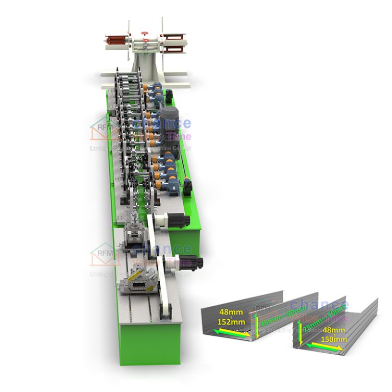 steel stud roll forming machine